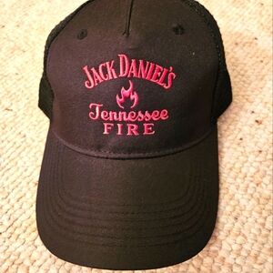 Jack Daniels Tennessee Fire Baseball Cap NWOT